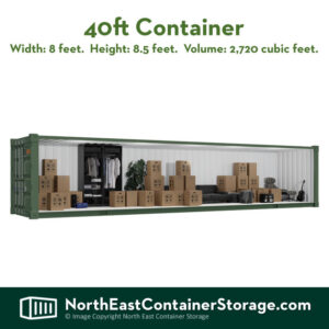 40ft Self Storage Container