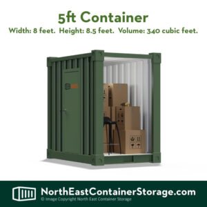 5ft Self Storage Container