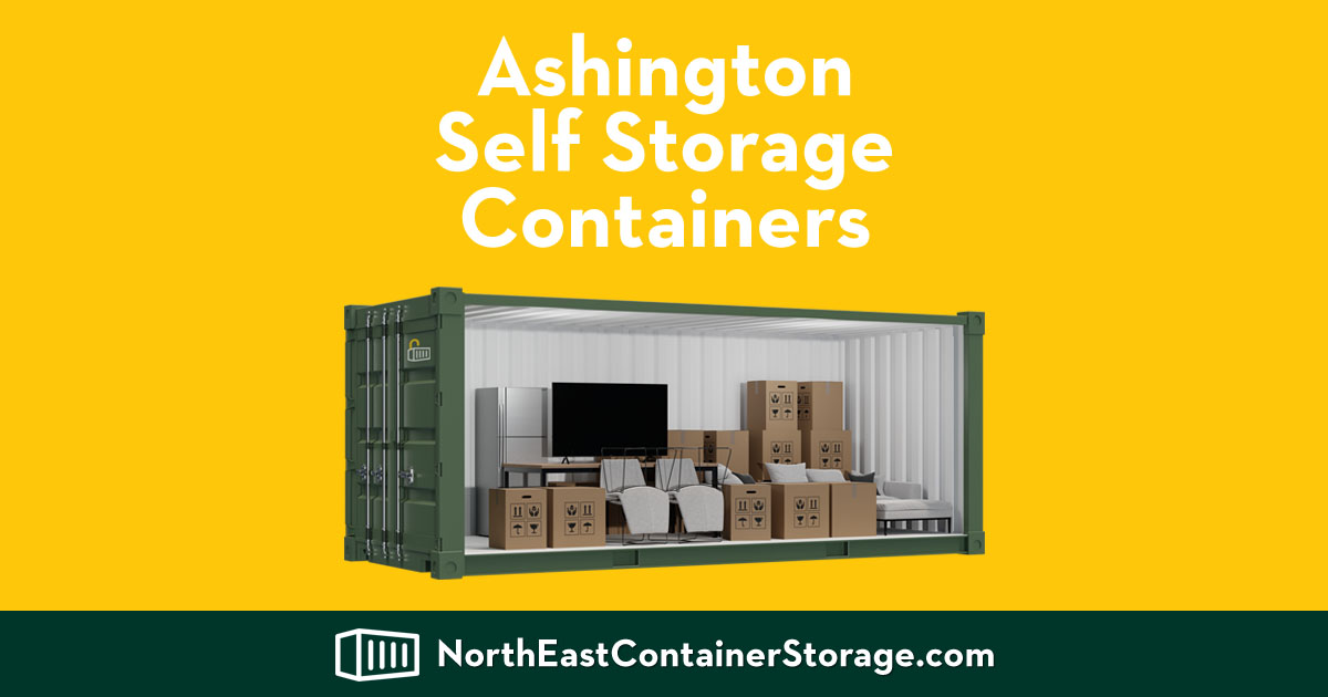 Ashington Self Storage Containers