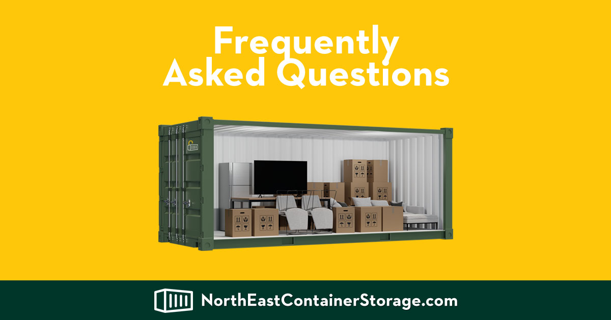 FAQ - Frequently Asked Questions about your Container Storage Needs