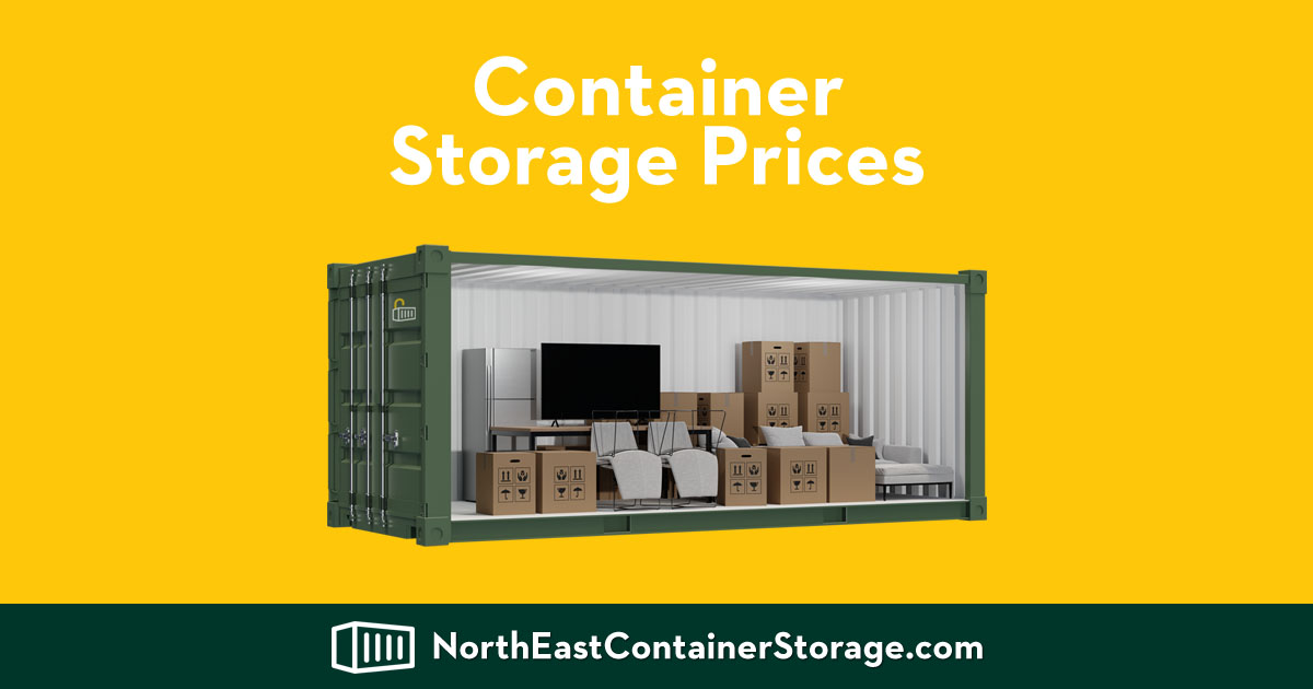 Prices - Container Self Storage Rental Prices - NECS North East Container Storage